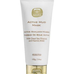 KEDMA ACTIVE MUD MASK-DEAD SEA MINERALS & VITAMINS B5 & E-3.4 fl oz / 100 ml-NEW